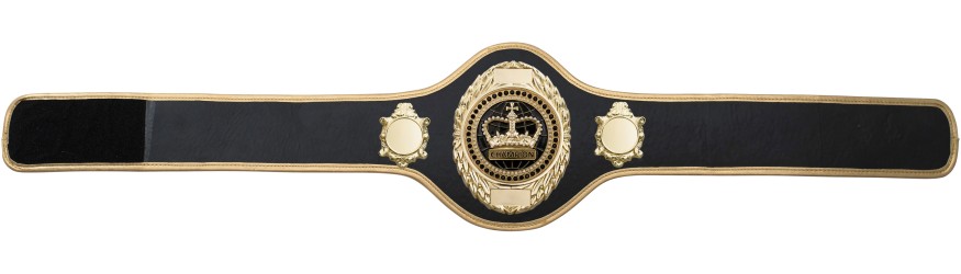 CHAMPIONSHIP BELT PRO286/G/BLKGEM - AVAILABLE IN 10+ COLOURS